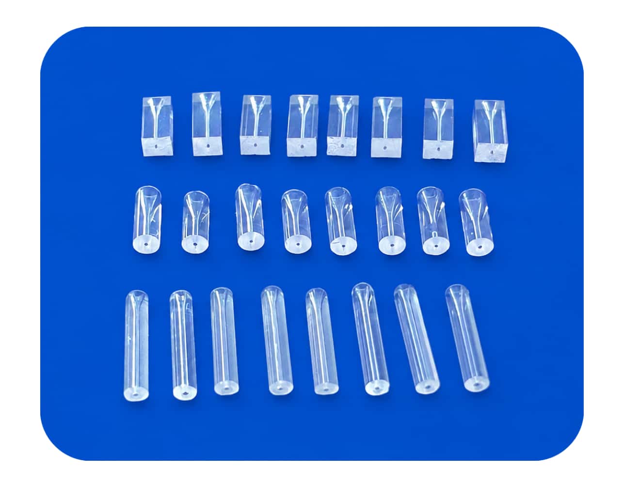 SANLAND Optical Fiber Capillaries for precision fiber alignment and optical packaging